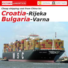 Ocean Shipping Cost From China to Rijeka (Croatia) , Varna (Bulgaria)